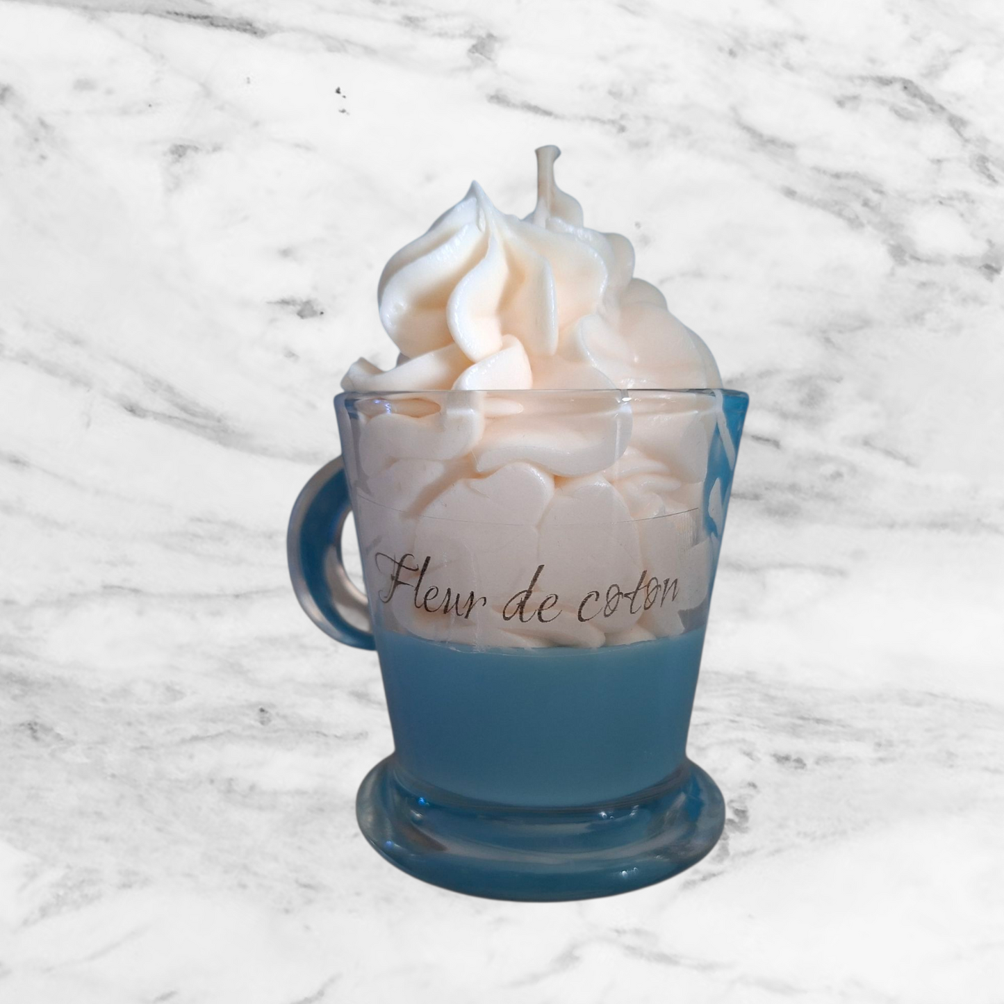 Bougie fleur de coton