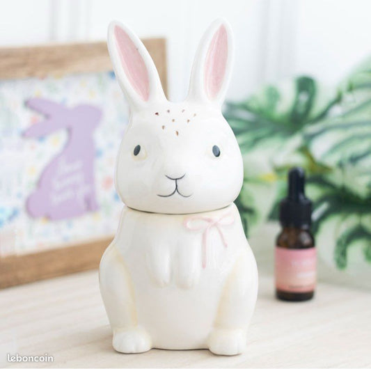 bruleur fondant parfumé lapin