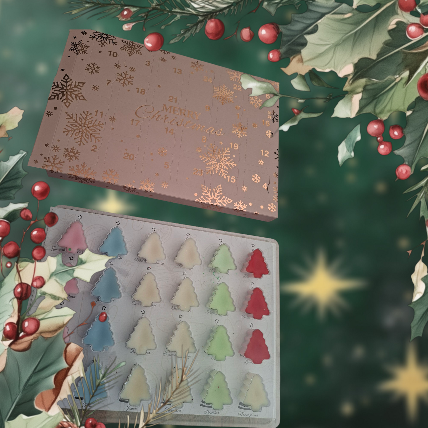 Calendrier de l'avent  24 cases