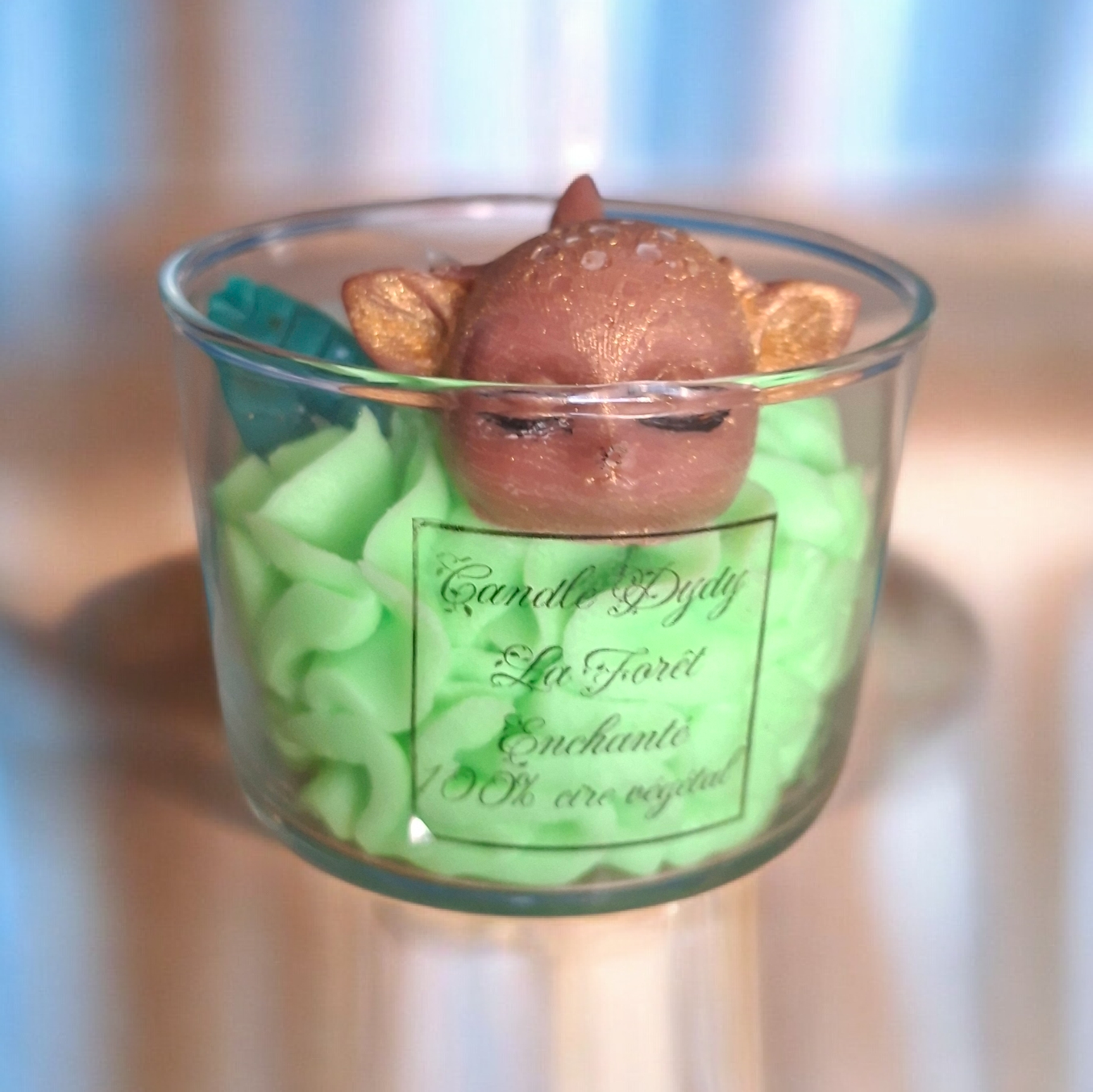 Bougie  la forêt enchantée